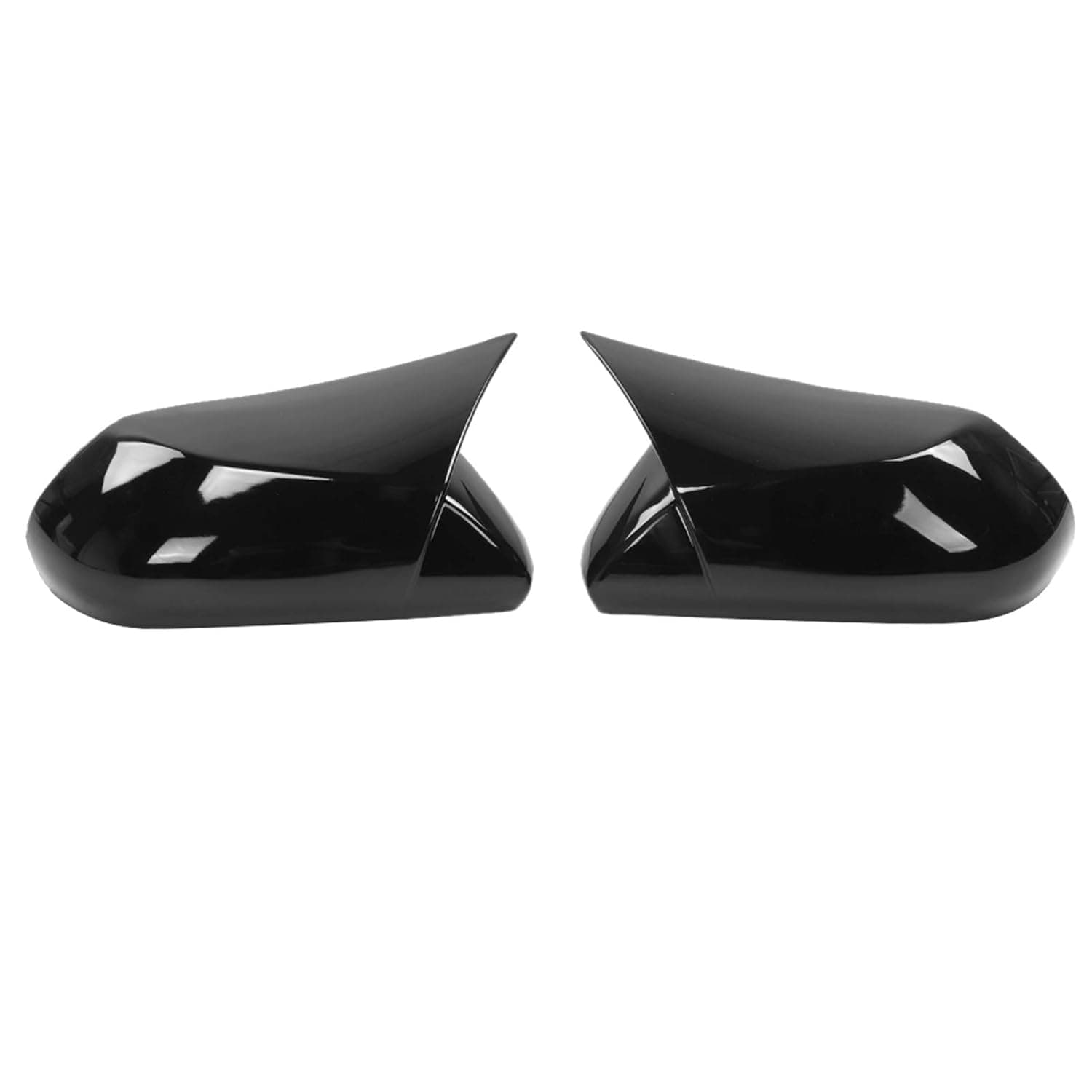 Mirror Cover Caps Addon Glossy Black Rearview Mirror Caps for XV70 2018-2020, ABS Exterior Cover Trim for Car Enthusiasts (Glossy Black)