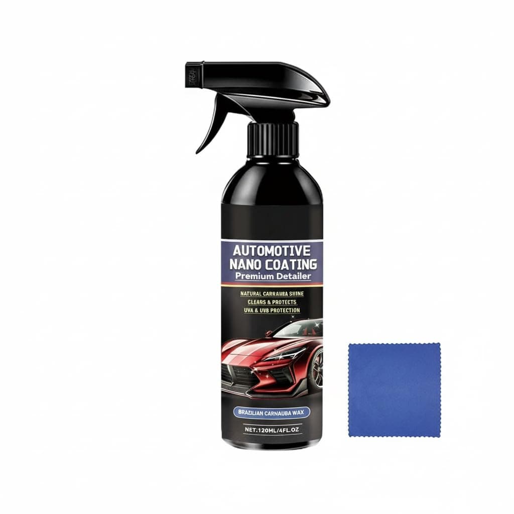 Car Coating Spray - Nano Auto Paint Coating & Scratch Repair, Detailing Spray, Vehicle Care Refurbishment Agent for Sedan, Motorcycle, Truck, RV