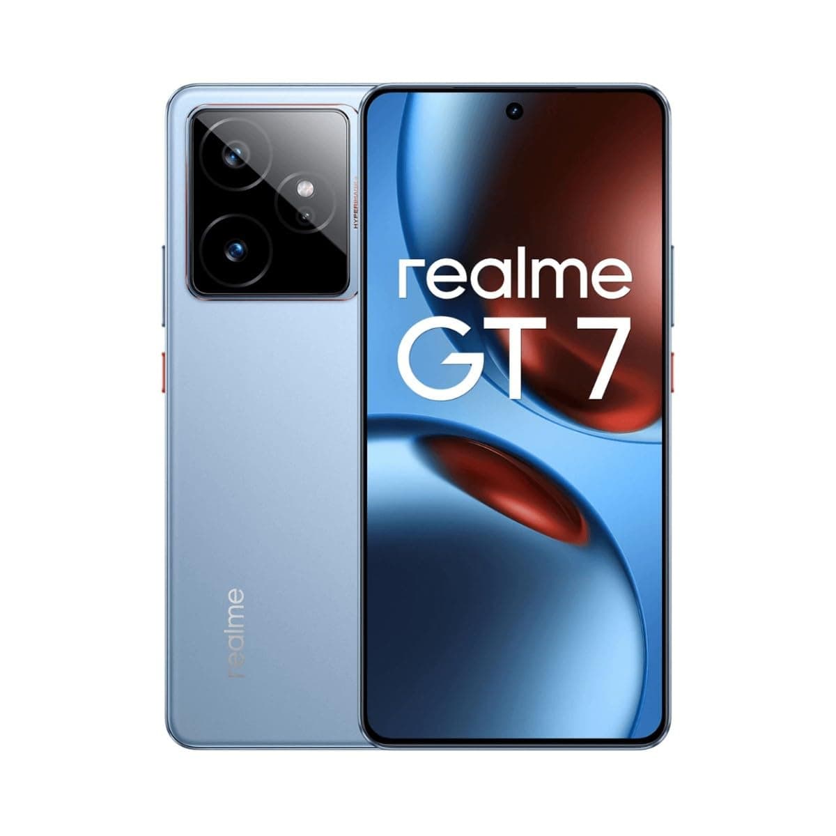 Realme GT 7 Dual-SIM 512GB ROM + 12GB RAM (GSM Only | No CDMA) Factory Unlocked 5G Smartphone (IceSense Blue) - International Version