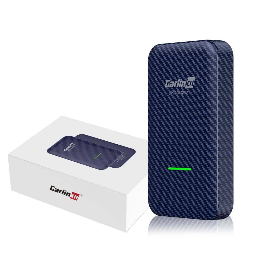 Carlinkit CP2A T Wireless CarPlay Adapter and Wireless Android Auto Dongle for Factory Wired CarPlay Cars, Plug & Play, OTA Upgrade