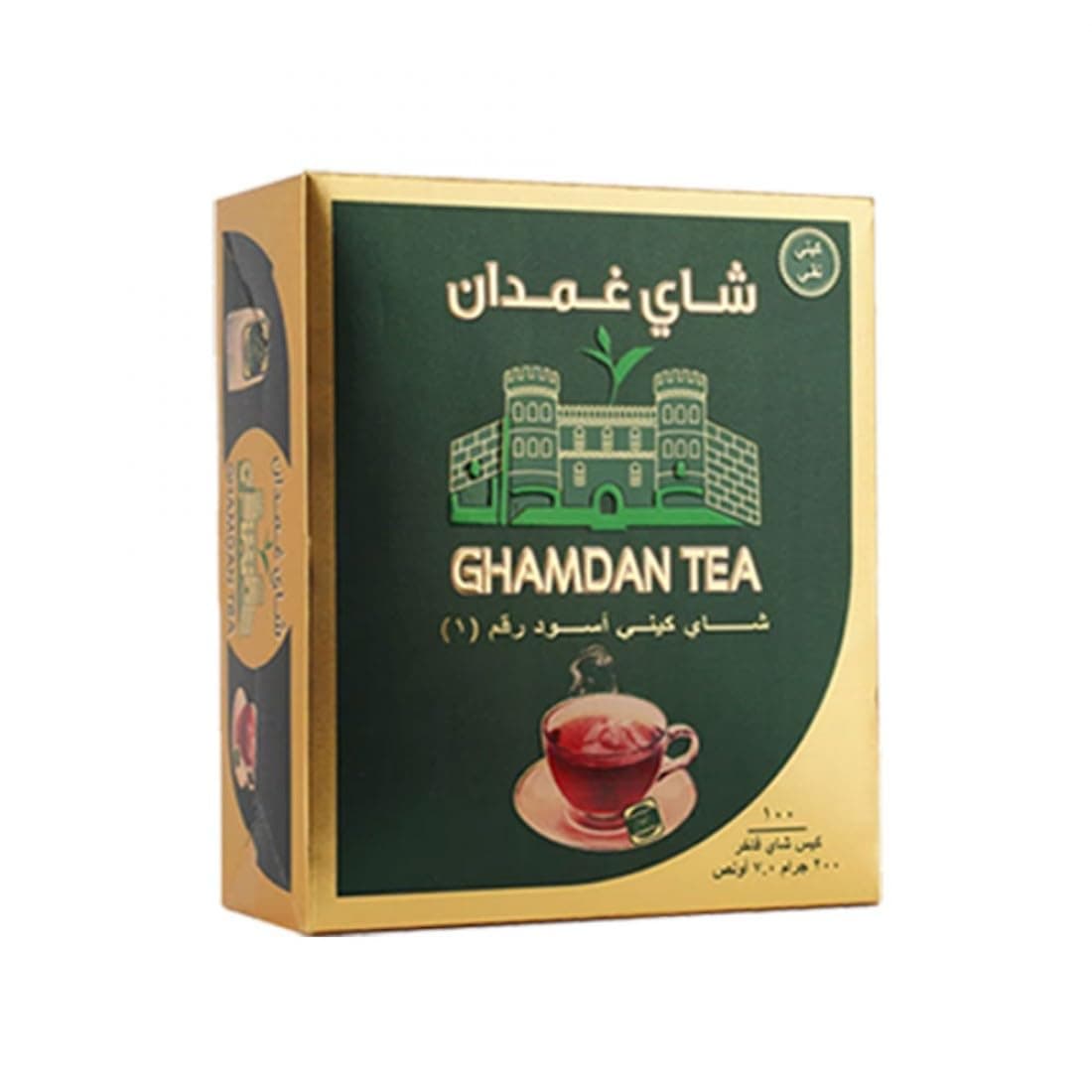 Ghamdan Tea No.1 Kenya Black Tea 100-Bags