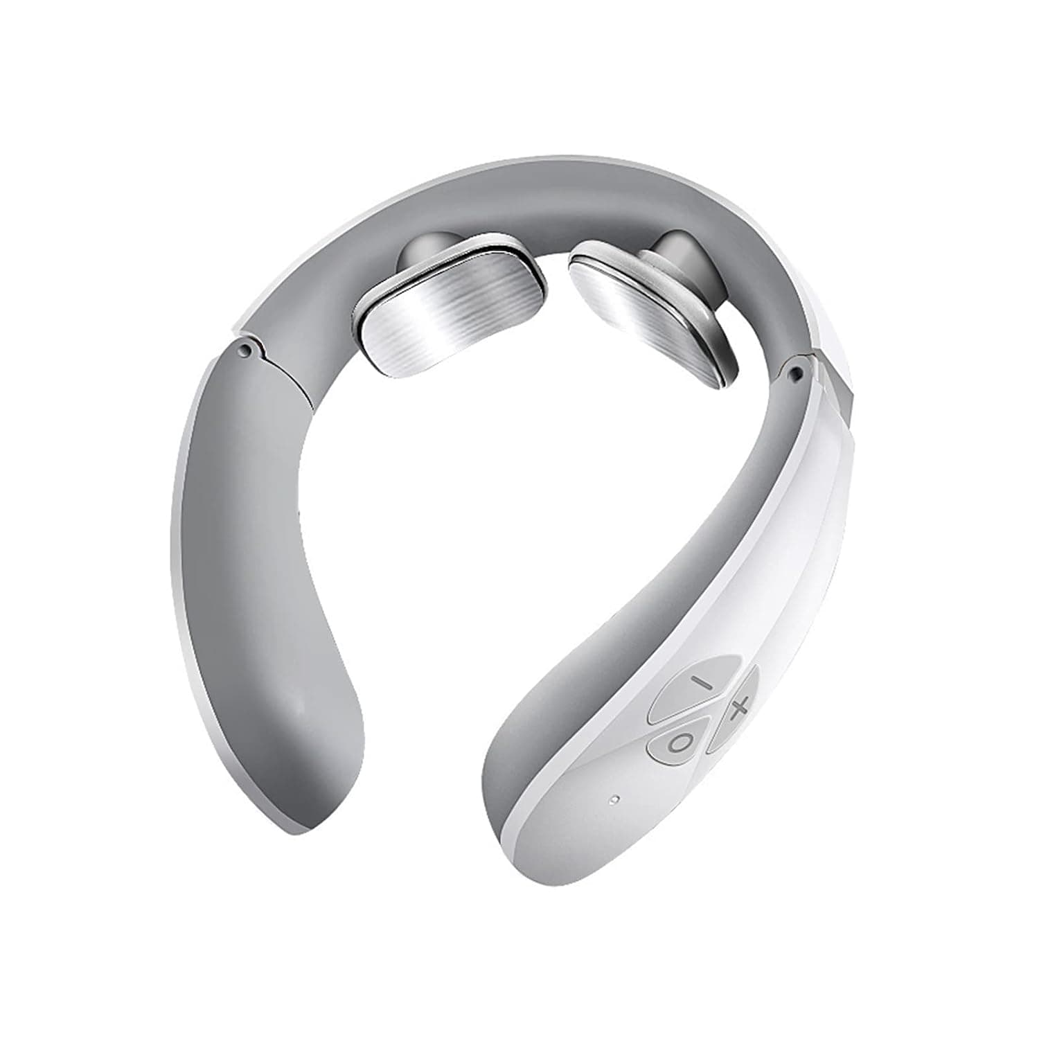 Moniss Portable Electric Neck Massager Cervical Massager for Neck Relaxation 12 Massage Modes 15 Levels Intensity 15min Timing Built-in Battery