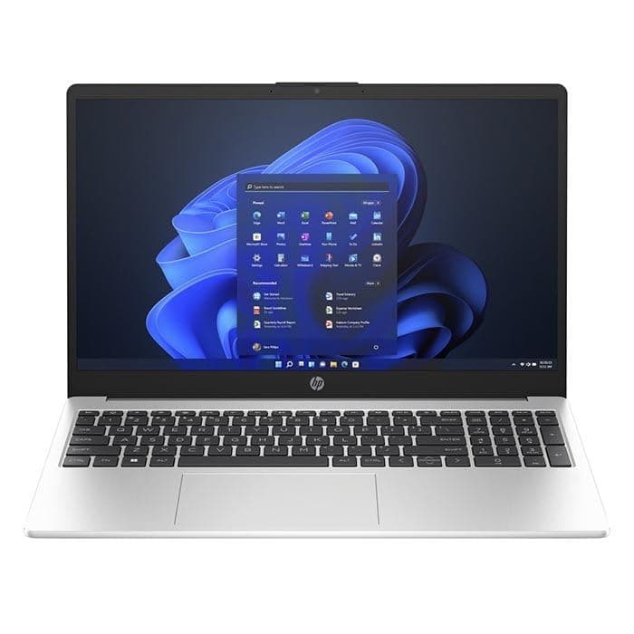 HP Laptop 250 G10, 15.6" inch FHD, Intel Core i5 1334U, 8GB DDR4 2DM 3200, 512GB SSD PCIe Value, Intel Integrated Graphics, (Without Windows) Free Dos, Silver Color, Model: B39T7AT