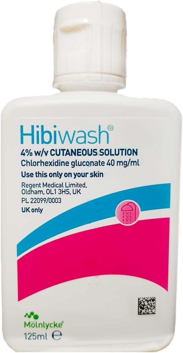 Molnlycke Healthcare Hibiscrub Plus 125ml Singles