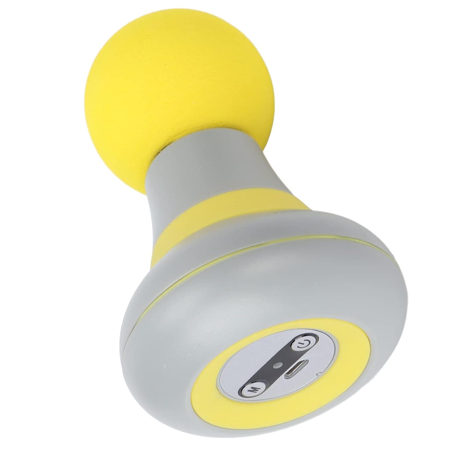 Mini Deep Tissue Massager, 6 Gears Handheld Back Massager Muscle Relaxation Pain Relieve Cordless Handheld Massage Stick for Neck, Shoulder, Hand, Leg and Foot Massage(Grey)