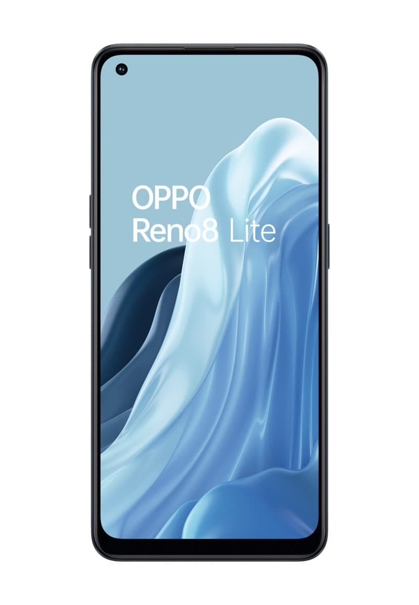 Oppo Reno 8 Lite DUAL SIM 128GB ROM + 8GB RAM (GSM only | No CDMA) Factory Unlocked 5G Smartphone (Cosmic Black) - International Version
