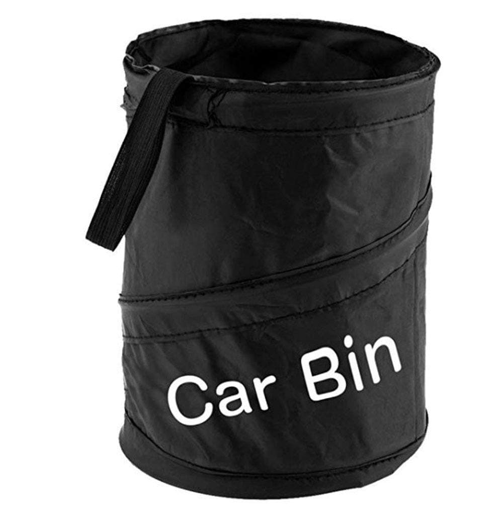Sanbo Car Bin Car Waste basket Trash Can Litter Container Portable Fold Leakproof Traveling Auto Garbage Bag Household Cleaning Tools Accessories