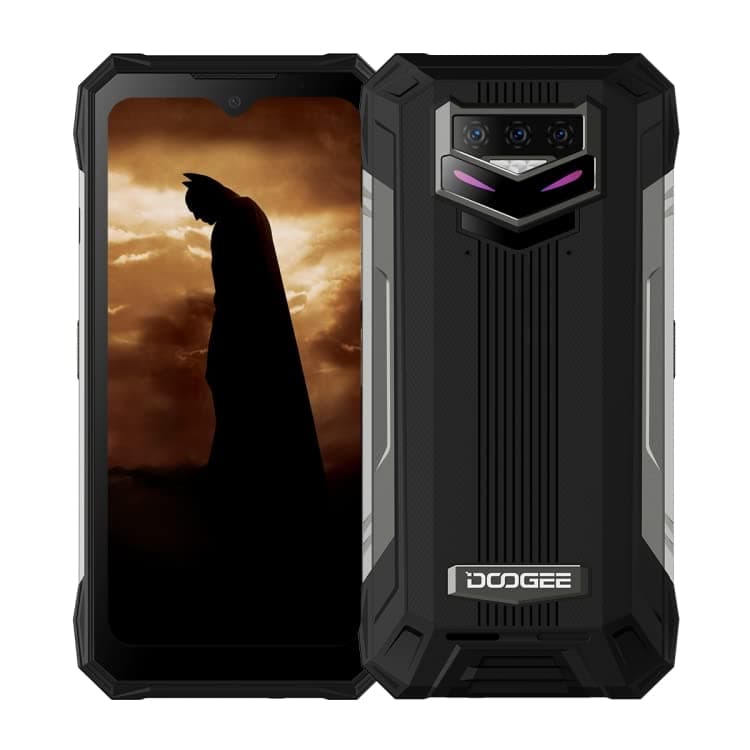 DOOGEE S89 Pro Rugged Phone, Night Vision Camera, 8GB+256GB, Waterproof Dustproof Shockproof, 12000mAh Battery, Triple Back Cameras, 6.3 inches Android 12, 4G, Global Version (Black)