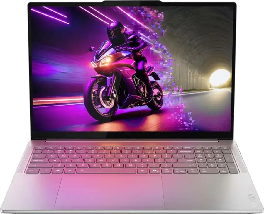 Lenovo Yoga Pro 9i 16'' Laptop - Intel Ultra 9 285H 16-Core, NVIDIA GeForce RTX 5060, 32GB RAM, 1TB NVMe SSD, 16.0'' 3.2K Tandem OLED 120Hz 1000-nits, Windows 11 Pro