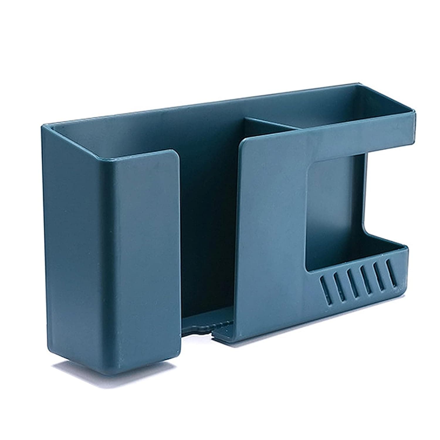 منظم دش زاوية انيق وبسيط يثبت على الحائط يثبت على الحائط لمكيف الهواء وجهاز التحكم عن بعد للتلفزيون وصندوق تخزين مناسب للمنزل (اللون: هورتل)