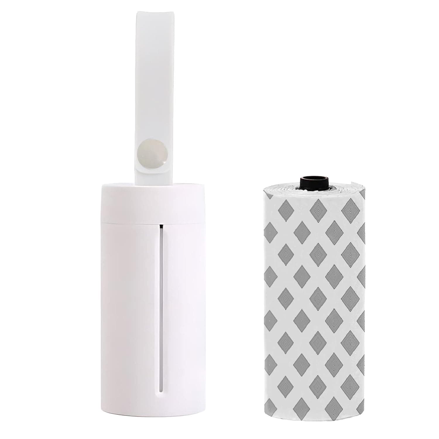 Luqu Diaper Disposal Bag Dispenser with 2 Biodegradable Garbage Bag Rolls