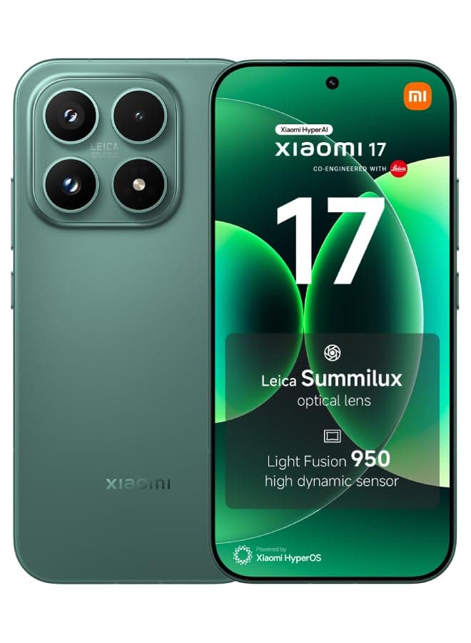 جوال شاومي 17 فينتشر جرين 12 جيجا رام 512 جيجا 5G - إصدار عالمي