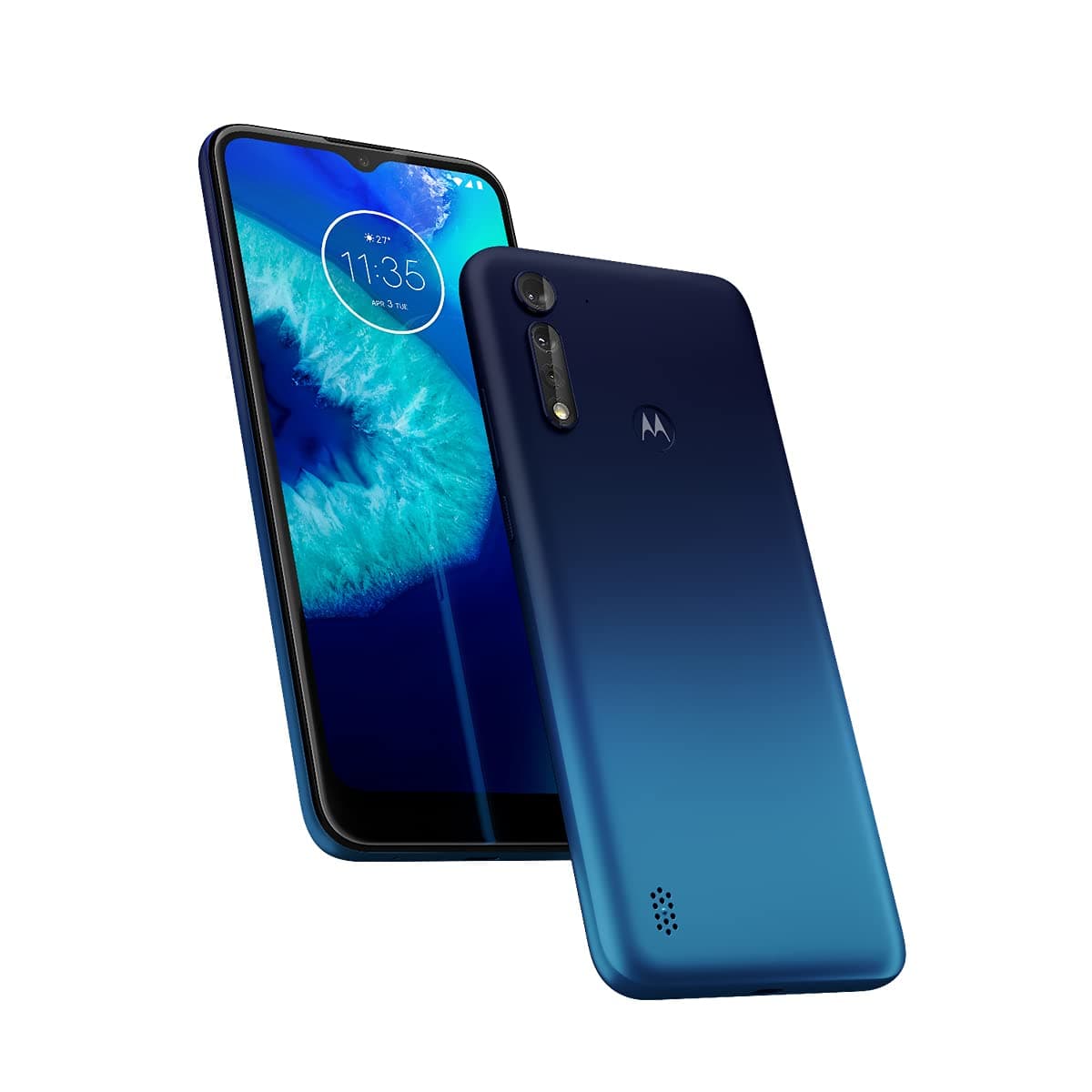 Motorola Moto G8 Power lite DUAL-SIM 64GB ROM + 4GB RAM (GSM Only | No CDMA) Factory Unlocked 4G/LTE Smartphone (Royal Blue) - International Version