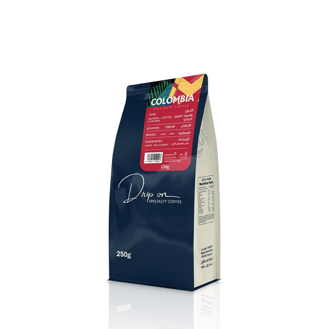 Roasted Specialty Coffee Beans - Whole Beans 250 g - Colombia