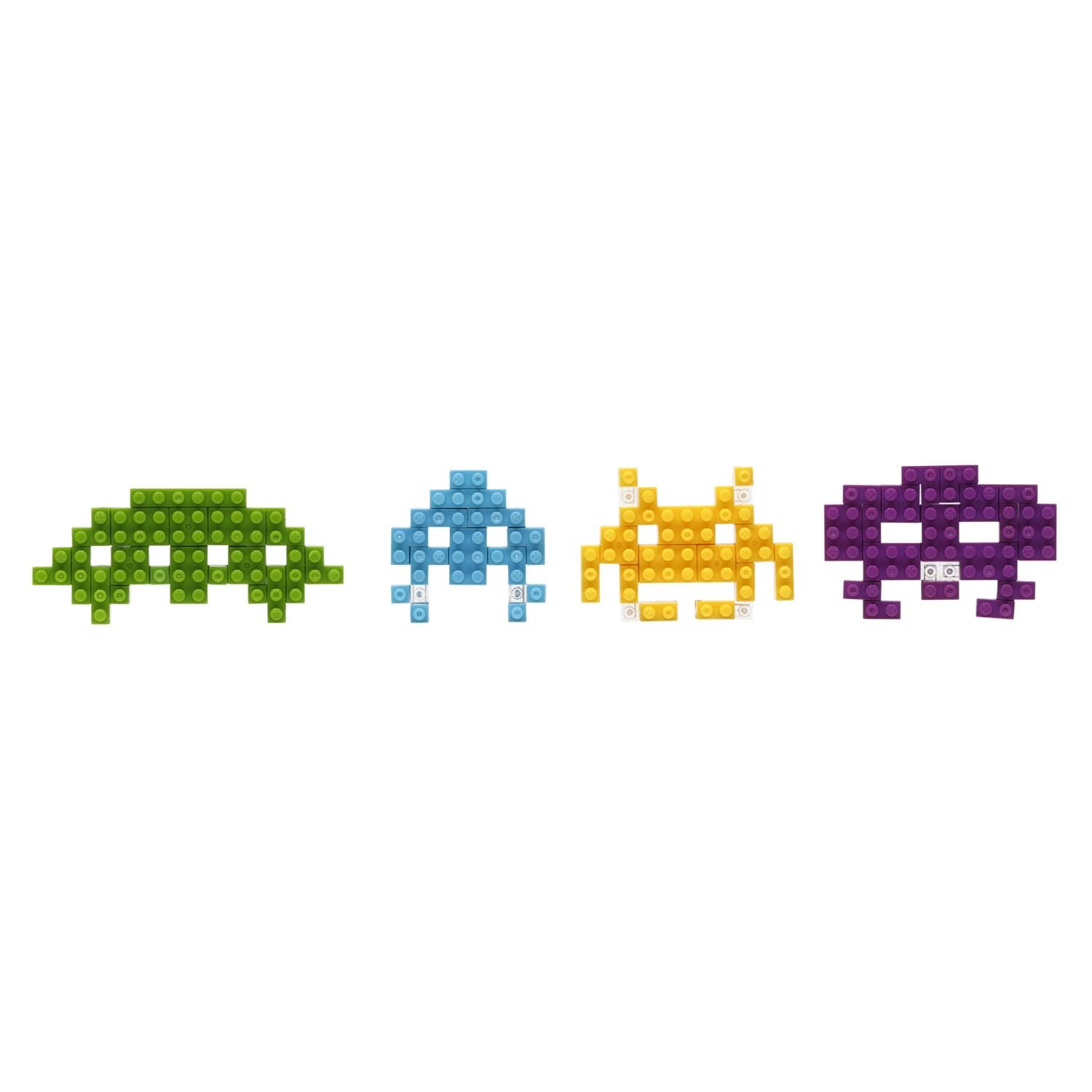 nanoblock - Space Invaders - Invaders, Character Collection Series Building Kit