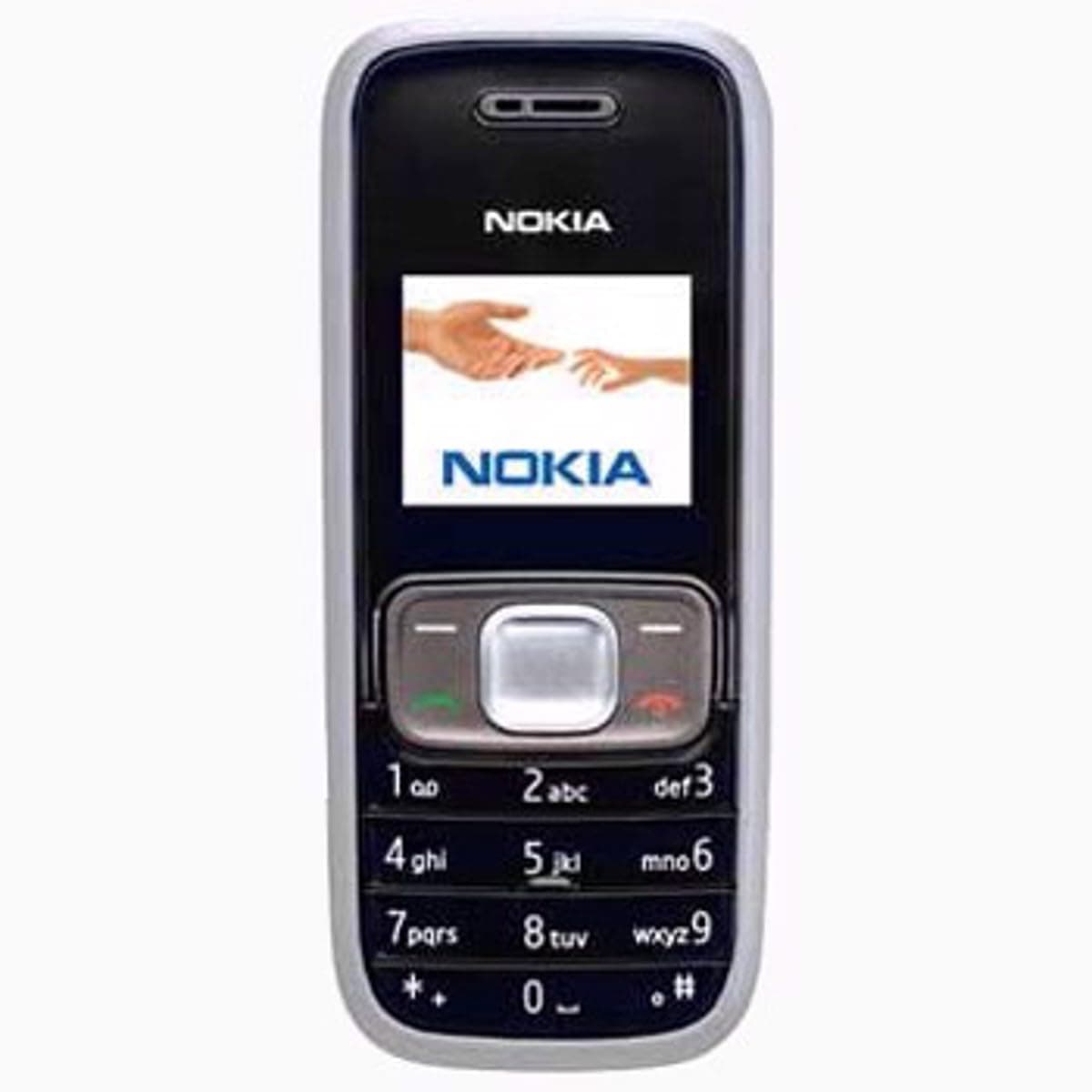 NOKIA 1209 Single-SIM (GSM Only | No CDMA) Factory Unlocked 2G GSM Cellphone (Gray)-International Version
