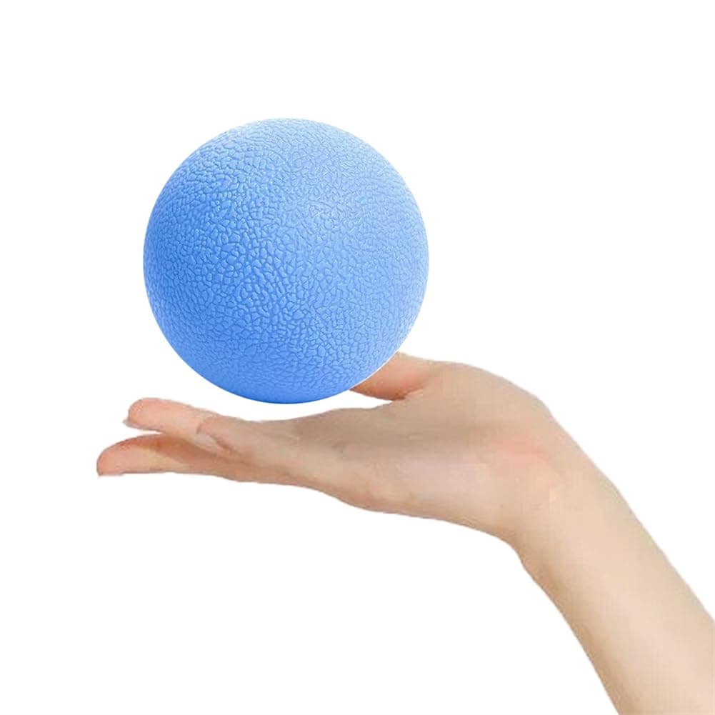 Massage Ball, Prenatal Massage Ball, Suitable for Yoga Physical Therapy Relaxation Muscle Relaxation Acupuncture Points (Blue)
