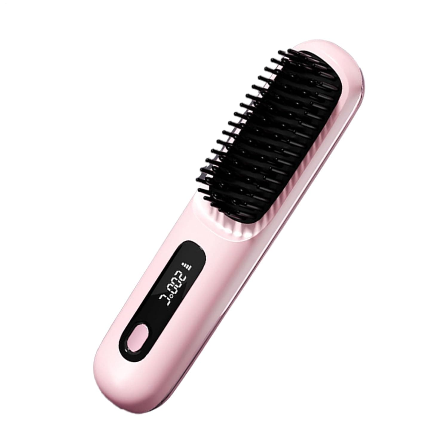 Hair Straightener Comb,Cordless Rechargeable Styling Tools with 3 Temp Settings,Hair Brush Straightener for Women - for Outdoor Travel Vacation Morning Rush