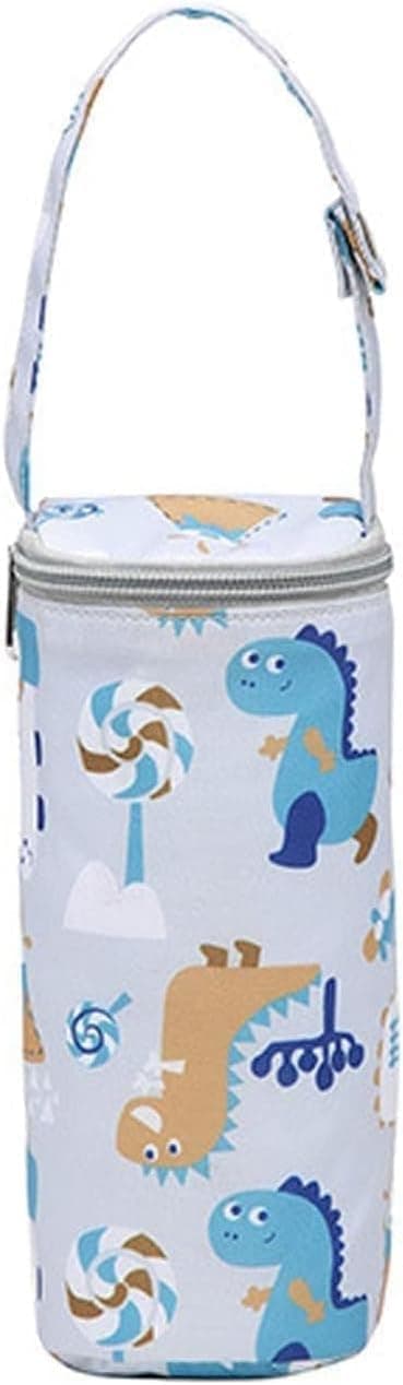 Aputue Baby Bottle Insulation Bag, Lightweight Thermal Cooler Pouch, Secure Leakproof Interior Compartment, Versatile Organizer for Strollers, Backpacks, Daycare, Maintains Milk Warmth