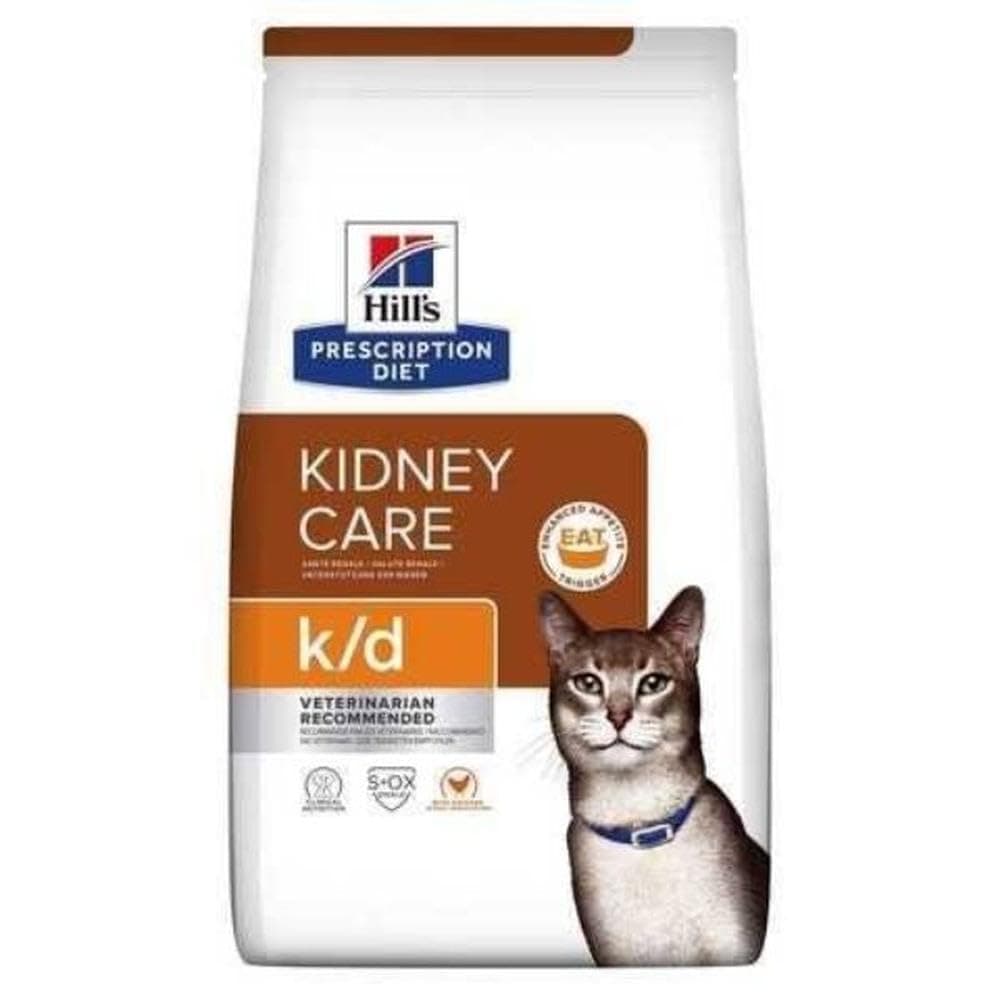 Hill's K/D Kidney Care with Chicken Veterinary Dry Food for Cats 1.5 kg