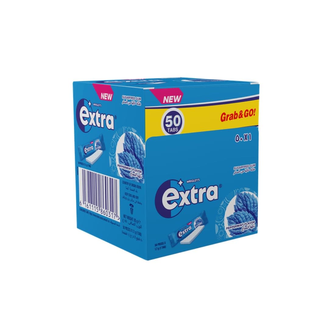 EXTRA Grab&Go Tab Peppermint 1.7gx50