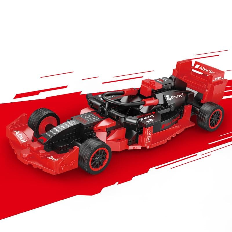 Speed Champions Oracle AUDI F1 Race Car Model with a Collectible Formula 1 Driver Minifigure - Display Set for Adult Motorsport & Racing Fans 77243