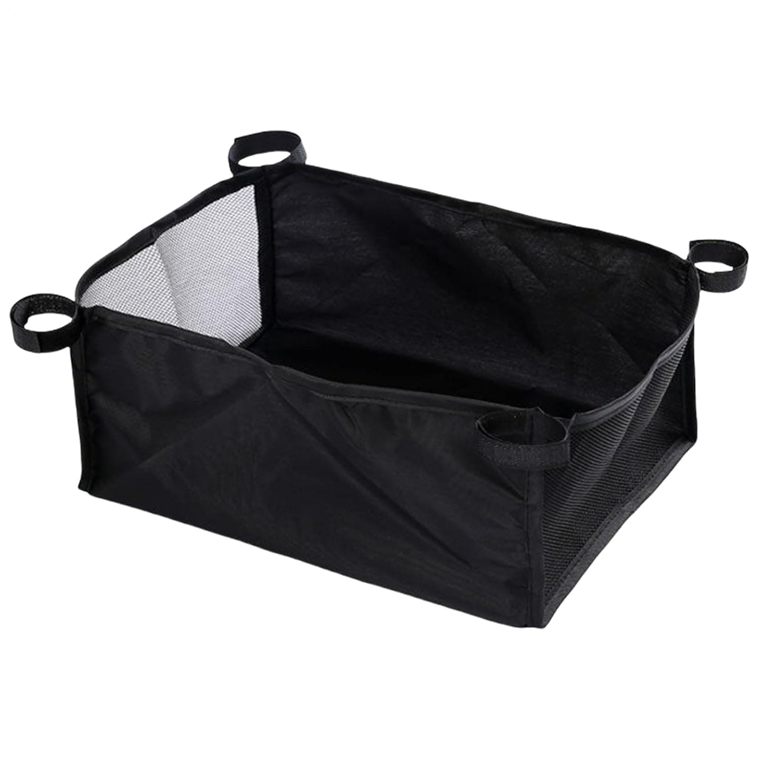 Stroller Bottom Storage Large Capacity Spillproof Foldable Design Stroller | Pushchair Bottom Mesh Bag for Beach Travel Shopping Camping Walking Daily Commuting Outdoors Infant Bottle
