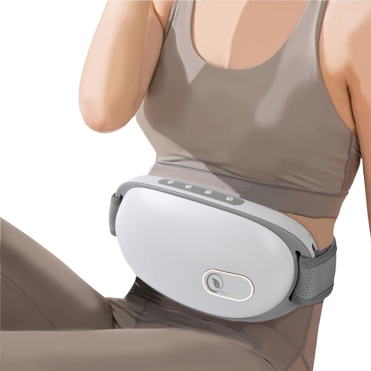 Electric Abdominal Massager for Belly Relaxation and Comfort, Soothing Massage for Bloating & Constipation Relief, Slimming Waist Massage Belt, Ideal Gift for Women and Moms