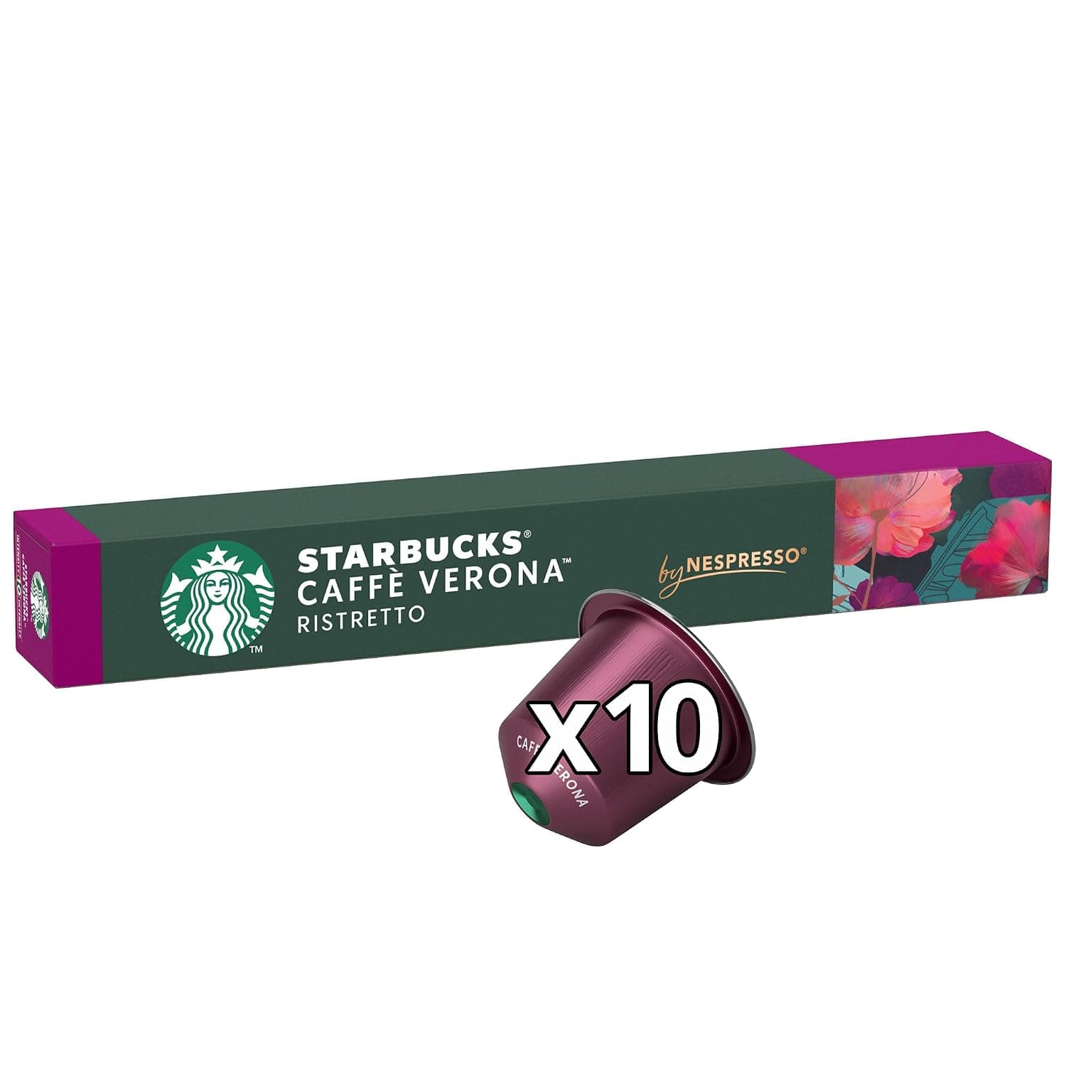 Starbucks Caffè Verona by Nespresso Capsules, 55g