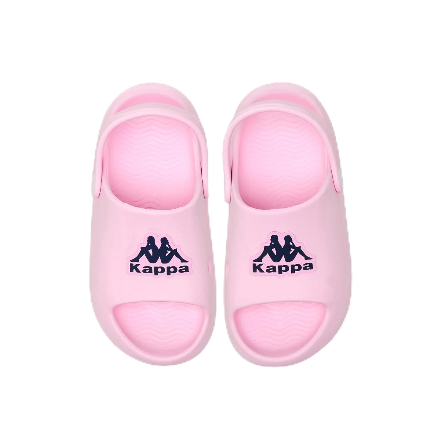 Kappa Sandals With Backstrap- Logo Print 25 Pink