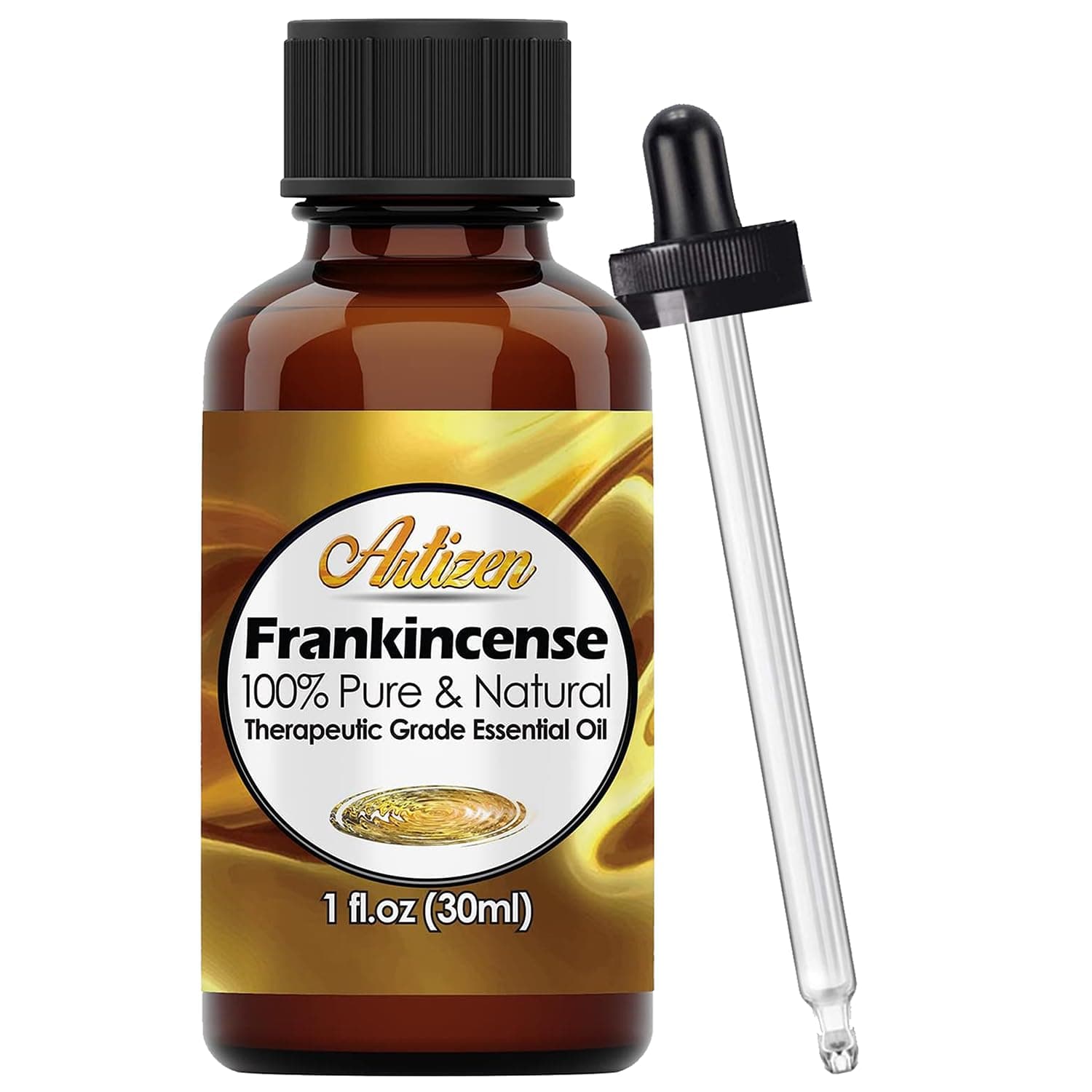 Artizen Frankincense Essential Oil (100% Pure & Natural - UNDILUTED) Therapeutic Grade - Huge 1oz Bottle - Perfect for Aromatherapy, Relaxation, Skin Therapy & More!