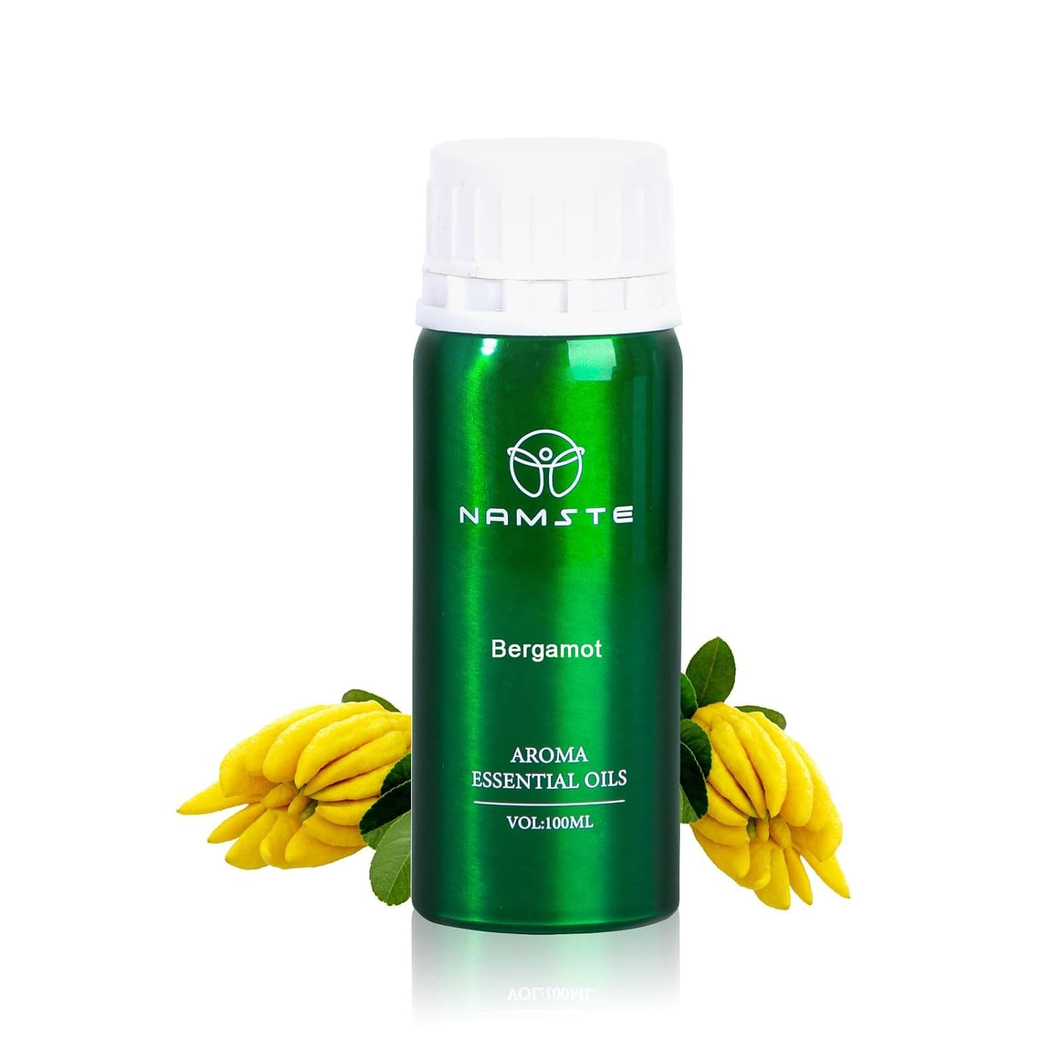 NAMSTE 3.38 Fl. Oz Bergamot Aroma Essential Oil - 100% Pure And Natural Essential Oils for Diffusers | Aromatherapy Oil for Relaxation, Sleep