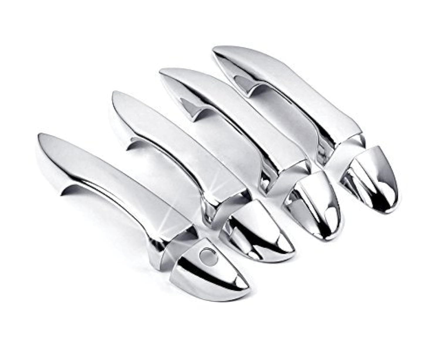 4PCS Chrome Plated ABS Door Handle Cover Fit for Toyota Corolla Sedan 2014-2018 Exterior Accessories