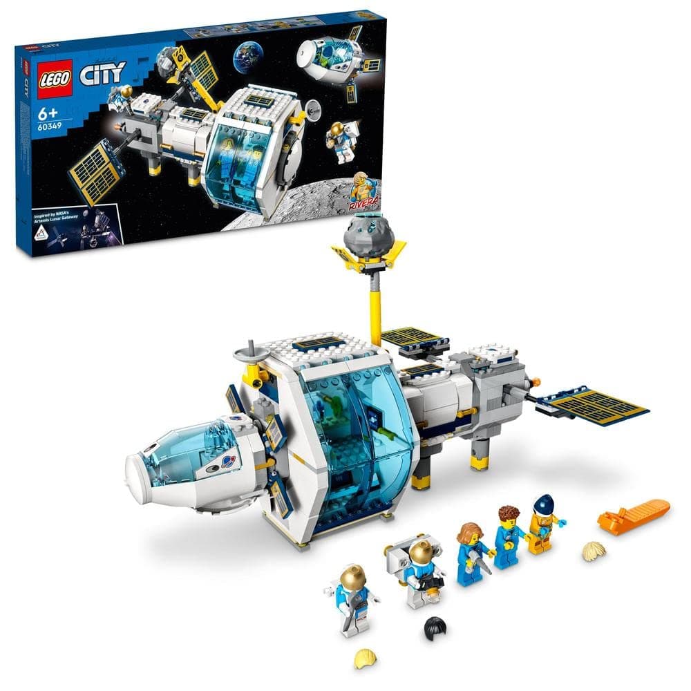 LEGO® City Lunar Space Station 60349 Building Kit (500 Pieces)