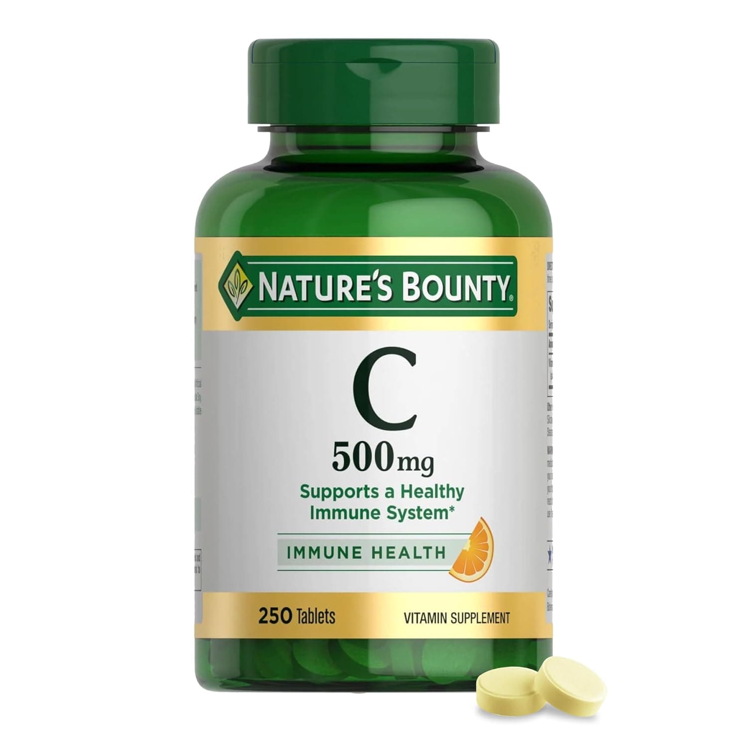Nature's Bounty Vitamin C Tablets (500mg, 250 Pieces)