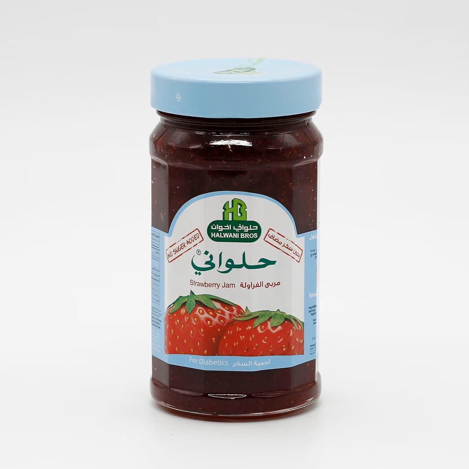 Halwani Brothers Strawberry No Sugar Addedd Jam 400g