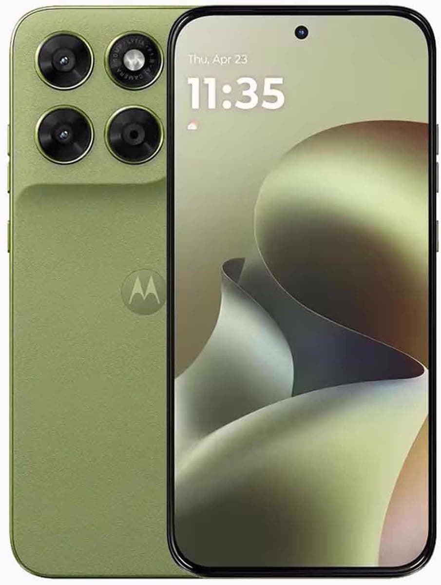 Motorola Moto G67 Dual-SIM 256GB ROM + 4GB RAM (GSM Only | No CDMA) Factory Unlocked 5G Smartphone (Pantone Nile) - International Version