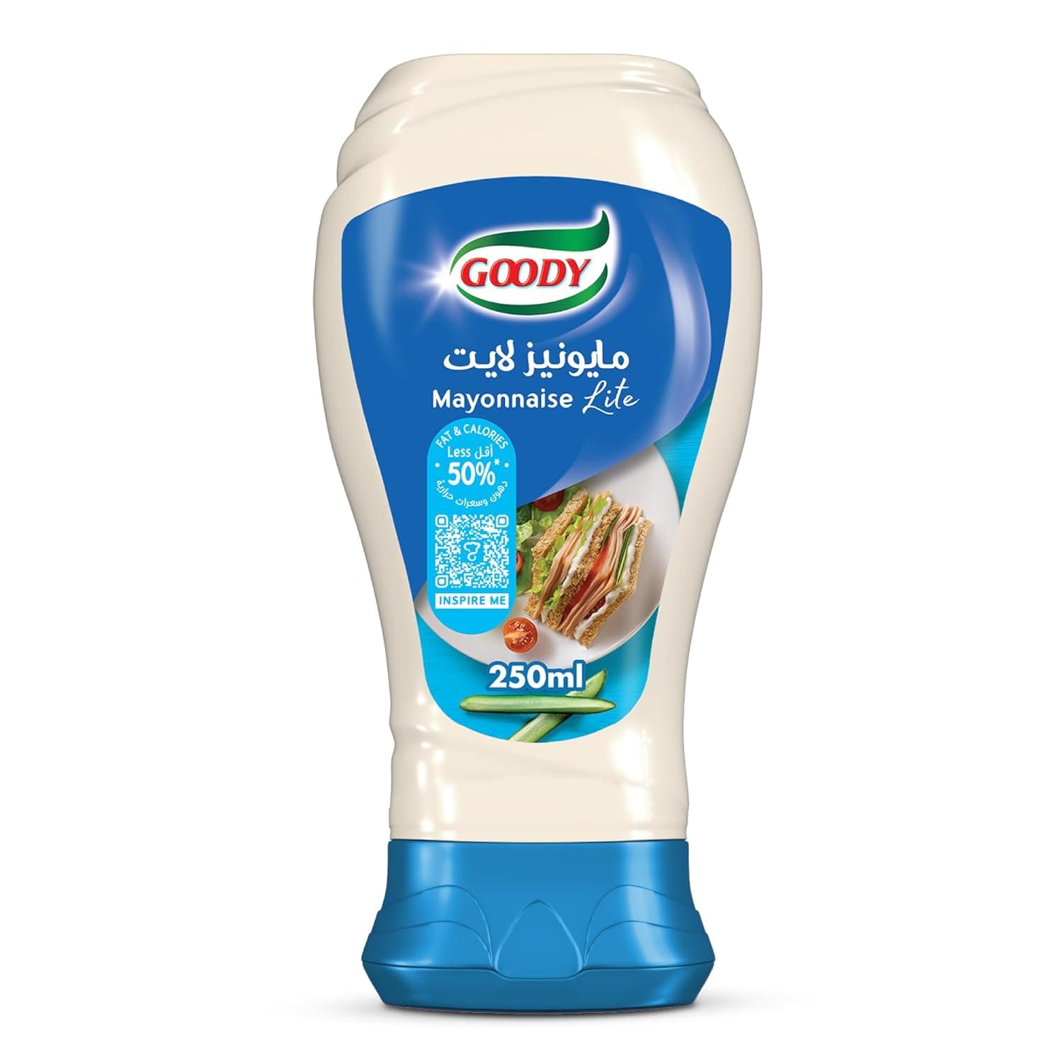 مايونيز لايت 250 مل من جودي.