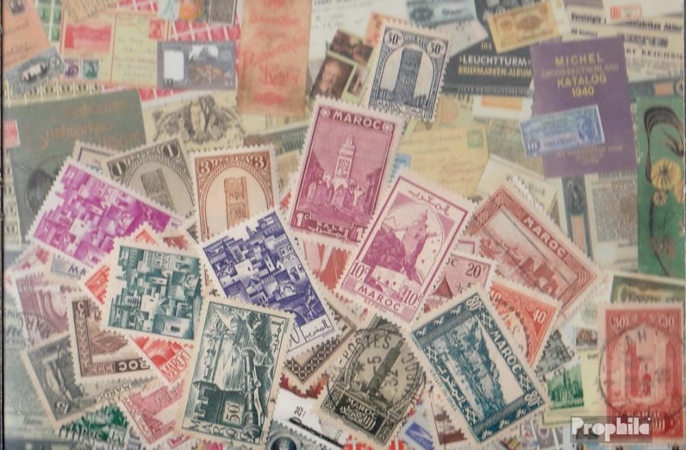 Morocco 50 Various Stamps (Stamps for Collectors)