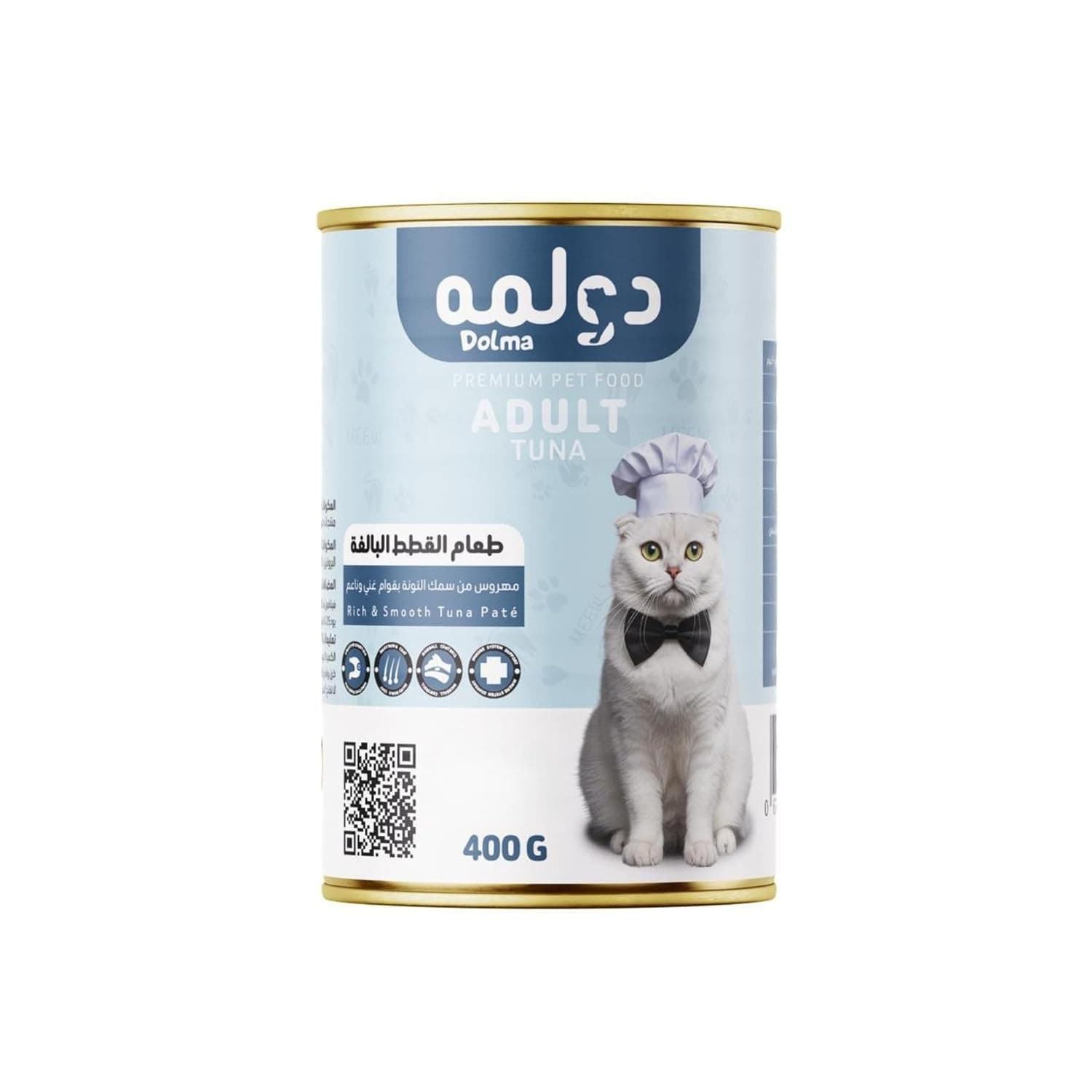 Dolma Premium Pet Food Rich and Smooth Tuna for Adult Cats 400 g