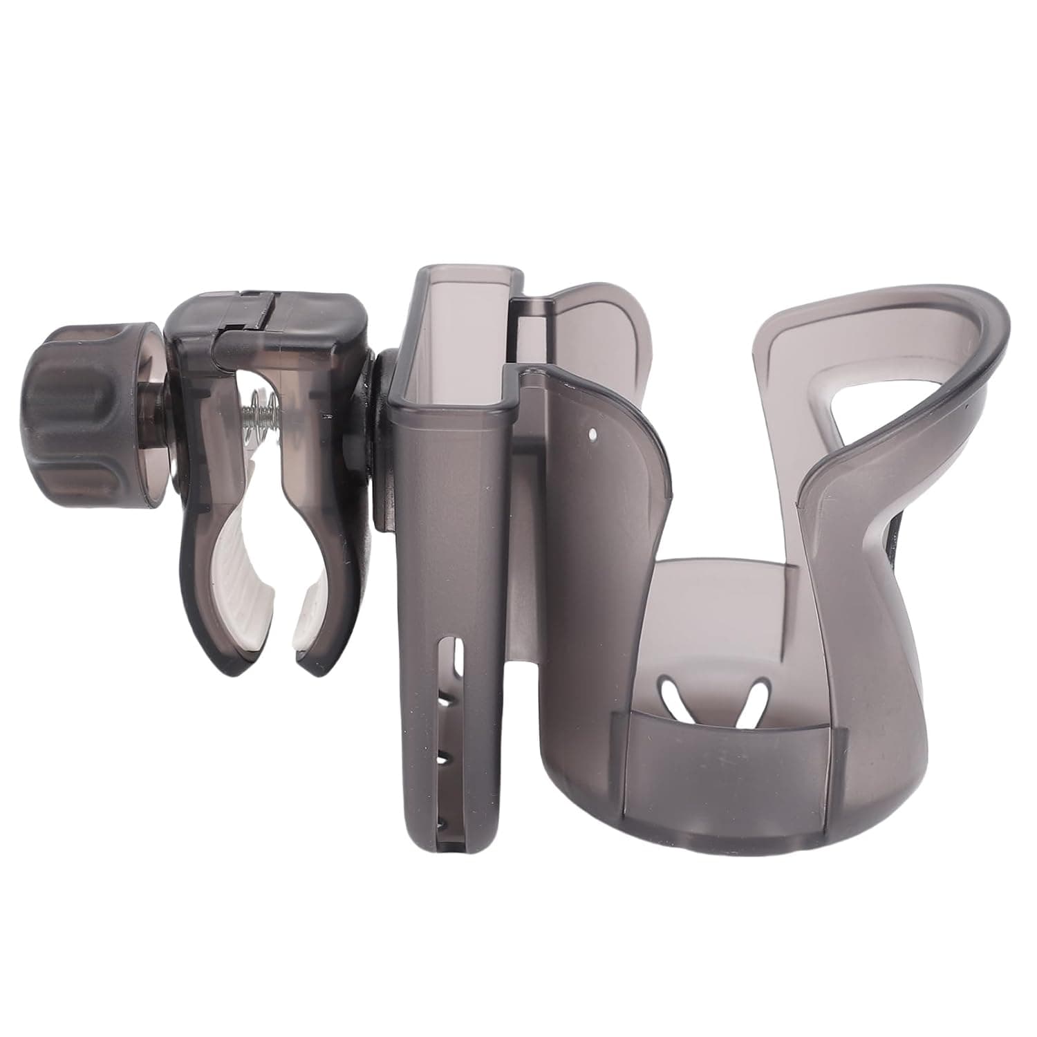 Cryfokt Versatile Stroller Cup Holder with 360 Degree Rotation Design and