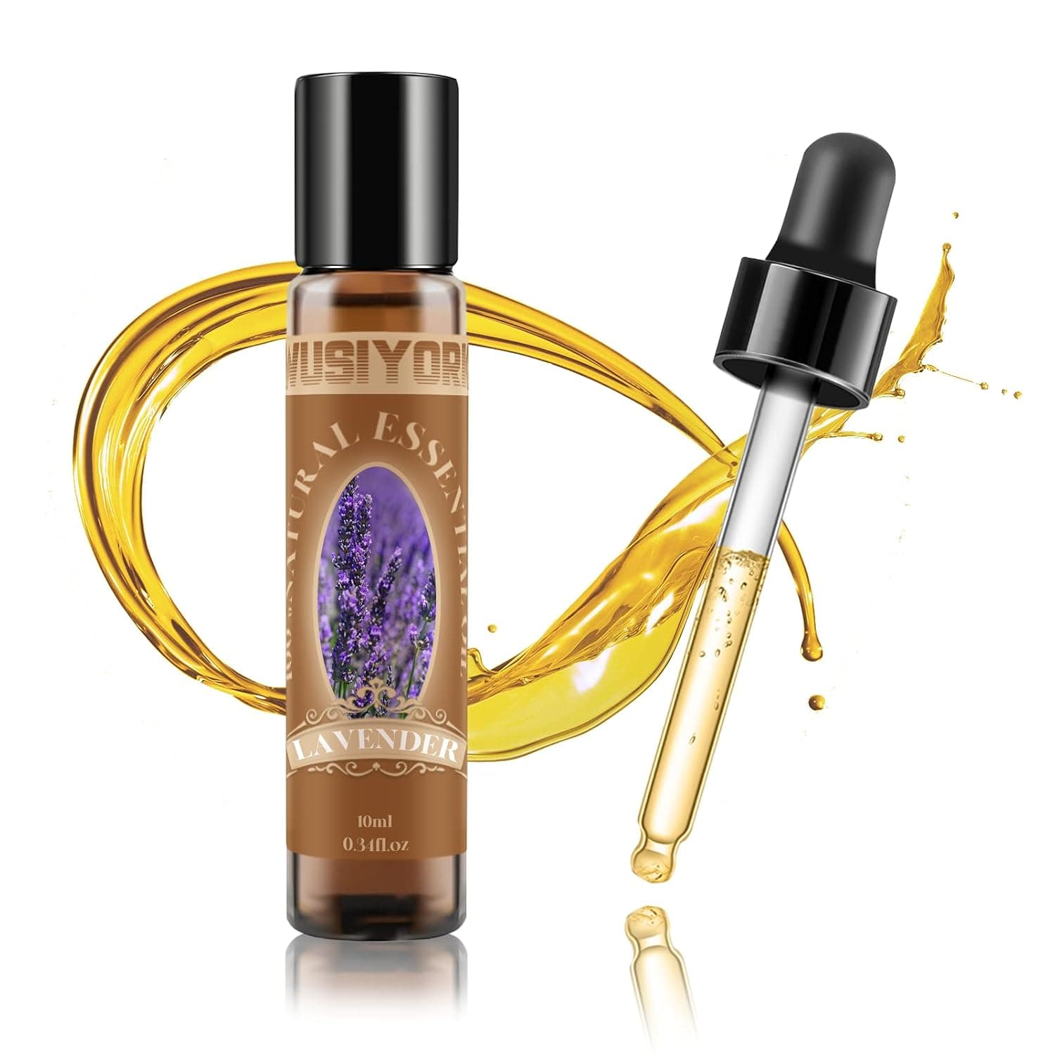Lavender Essential Oil for Aromatherapy Diffuser, 10ml 0.34oz
