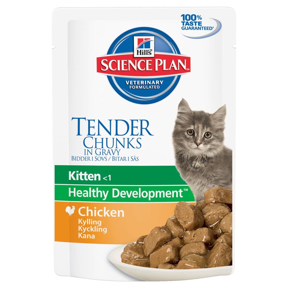 Hill's Chicken Pouches for Kittens, 85 g