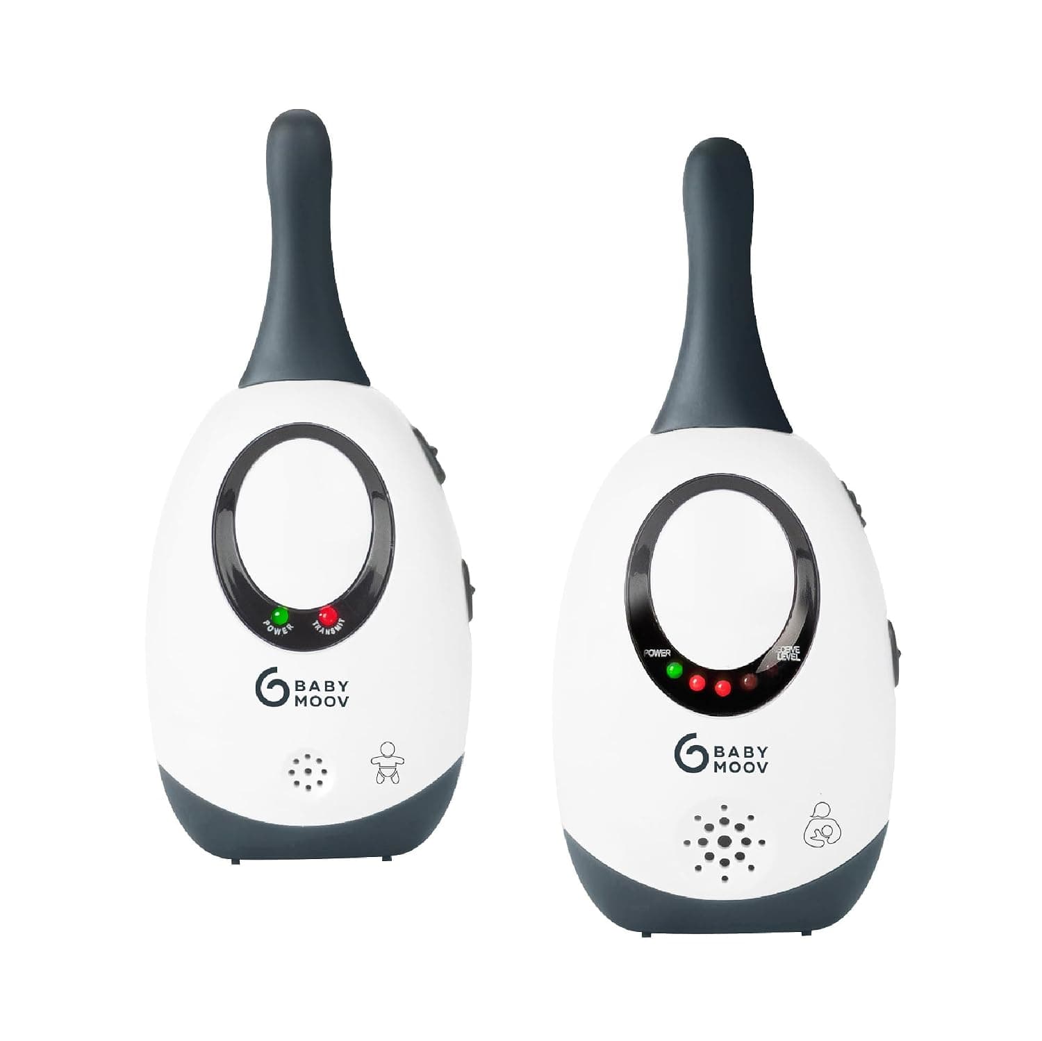 Babymoov Simply Care Audio Baby Monitor 300 meter range 2 channels and a clear sound with zero interference