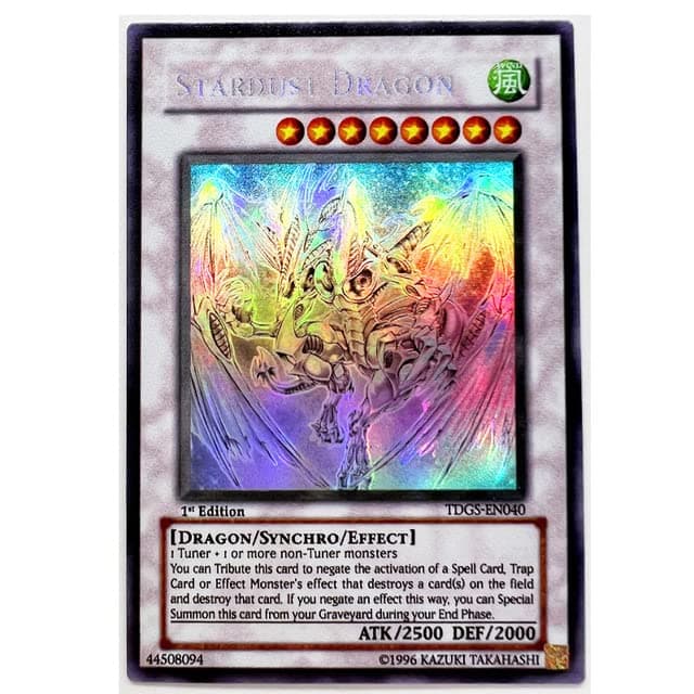 Тоу-PRO - Yu%Gi%Ohs Stardust DRAGONs English DIY Тоуs Hobbies Hobby Collectibles Game Collection Anime Cards (H)