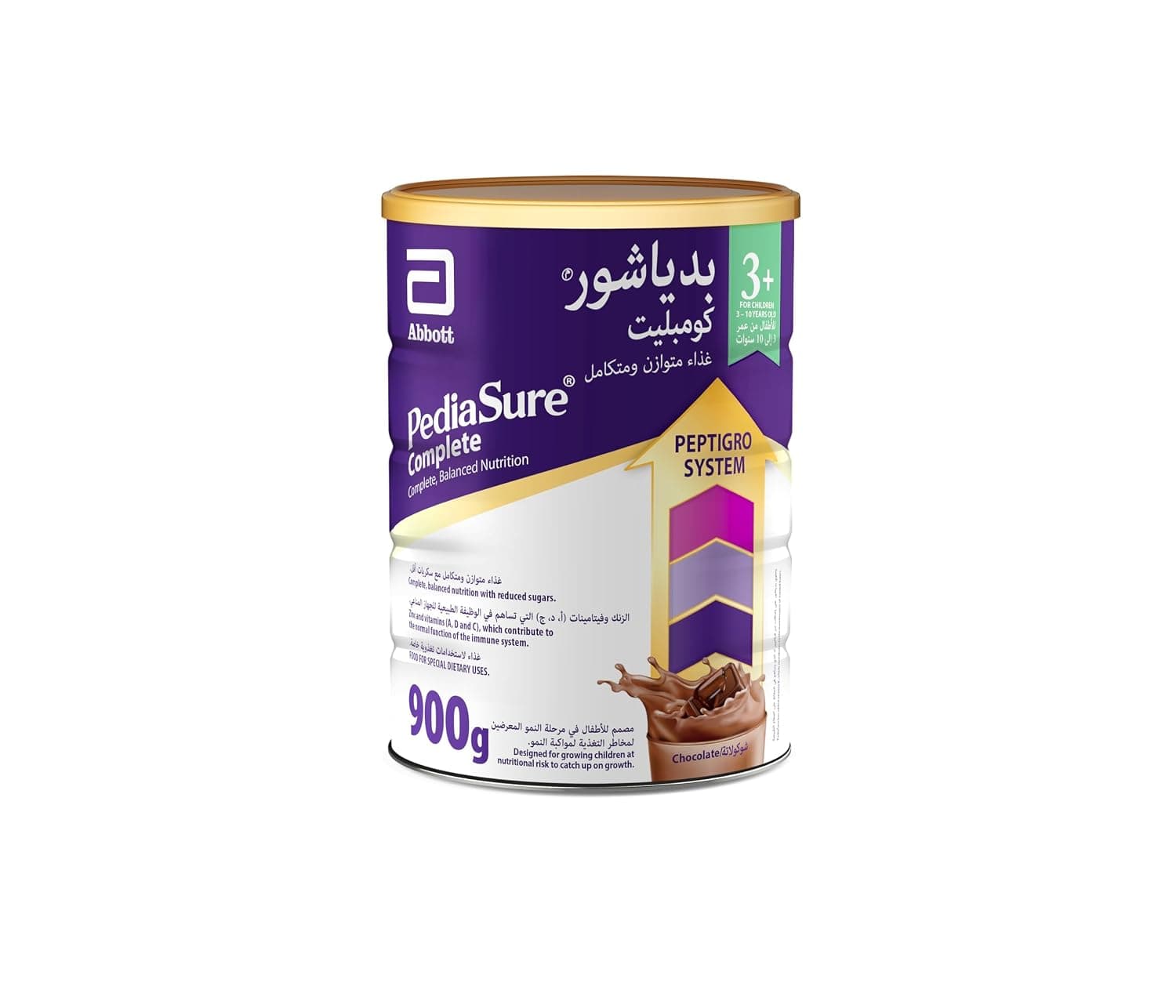 Pediasure Milk Chocolate 3 Plus Nutrition Powder 900 g