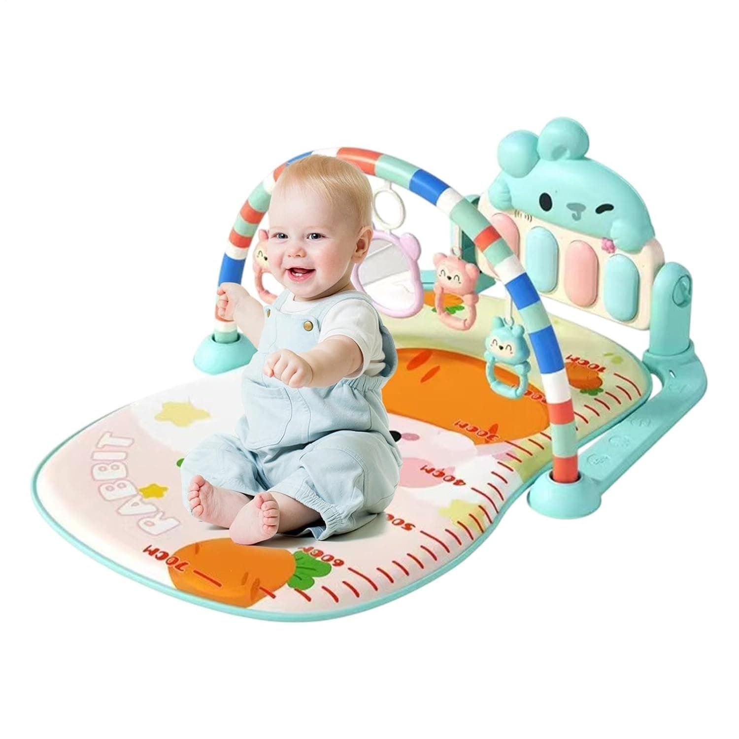 Infant Gym Play Mat Musical Educational Sensory Activity Carpet