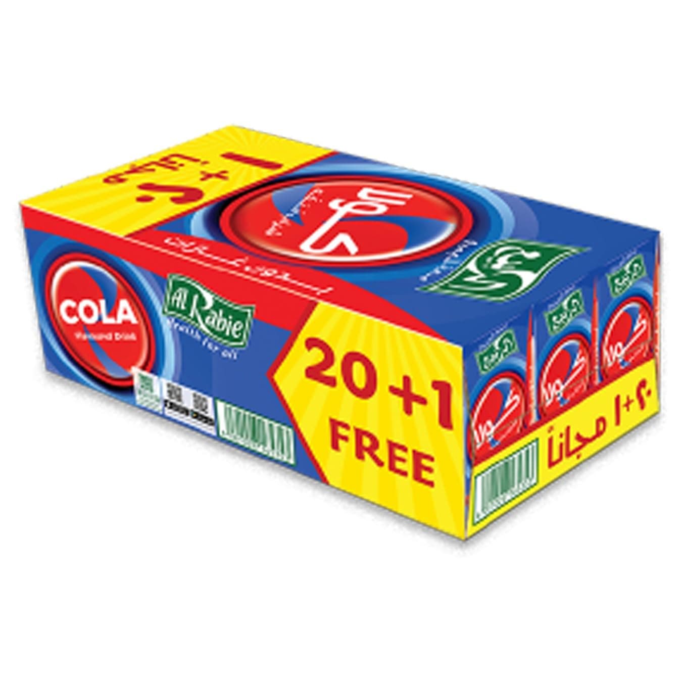 Al Rabie Cola Drink 18 x 125 ml