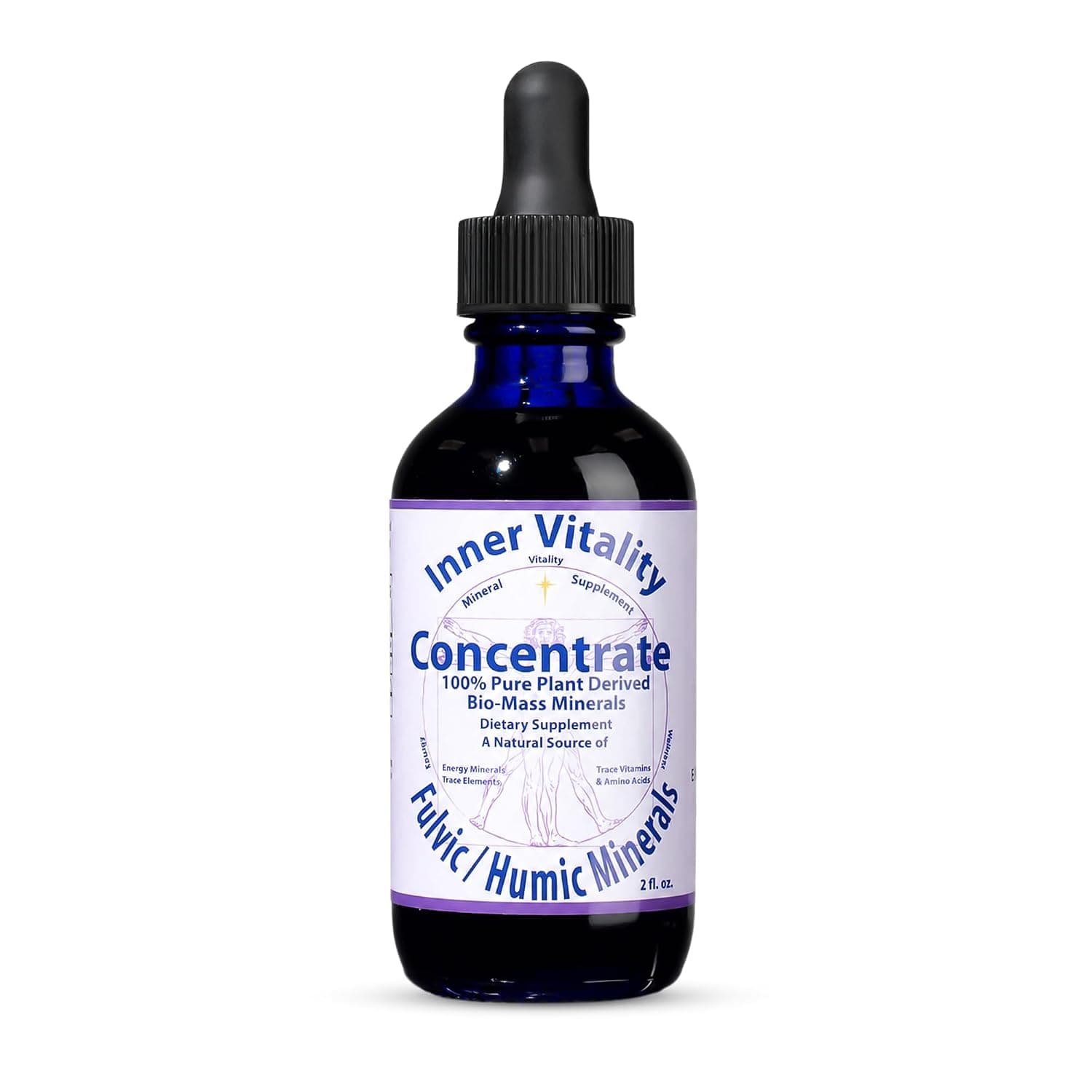 Inner Vitality, Concentrate, Fulvic/Humic 2 fl oz,