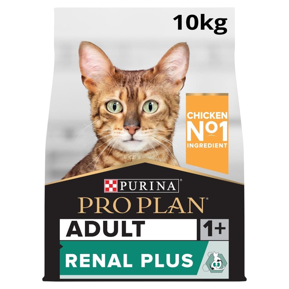 Pro Plan Purina Pro Plan Original Adult 1+ Dry Cat Food with OPTIRENAL, Rich in Chicken, Pack of 1 (1 x 10 kg)